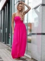 Letnia sukienka maxi z rozcięciem Bari 44413